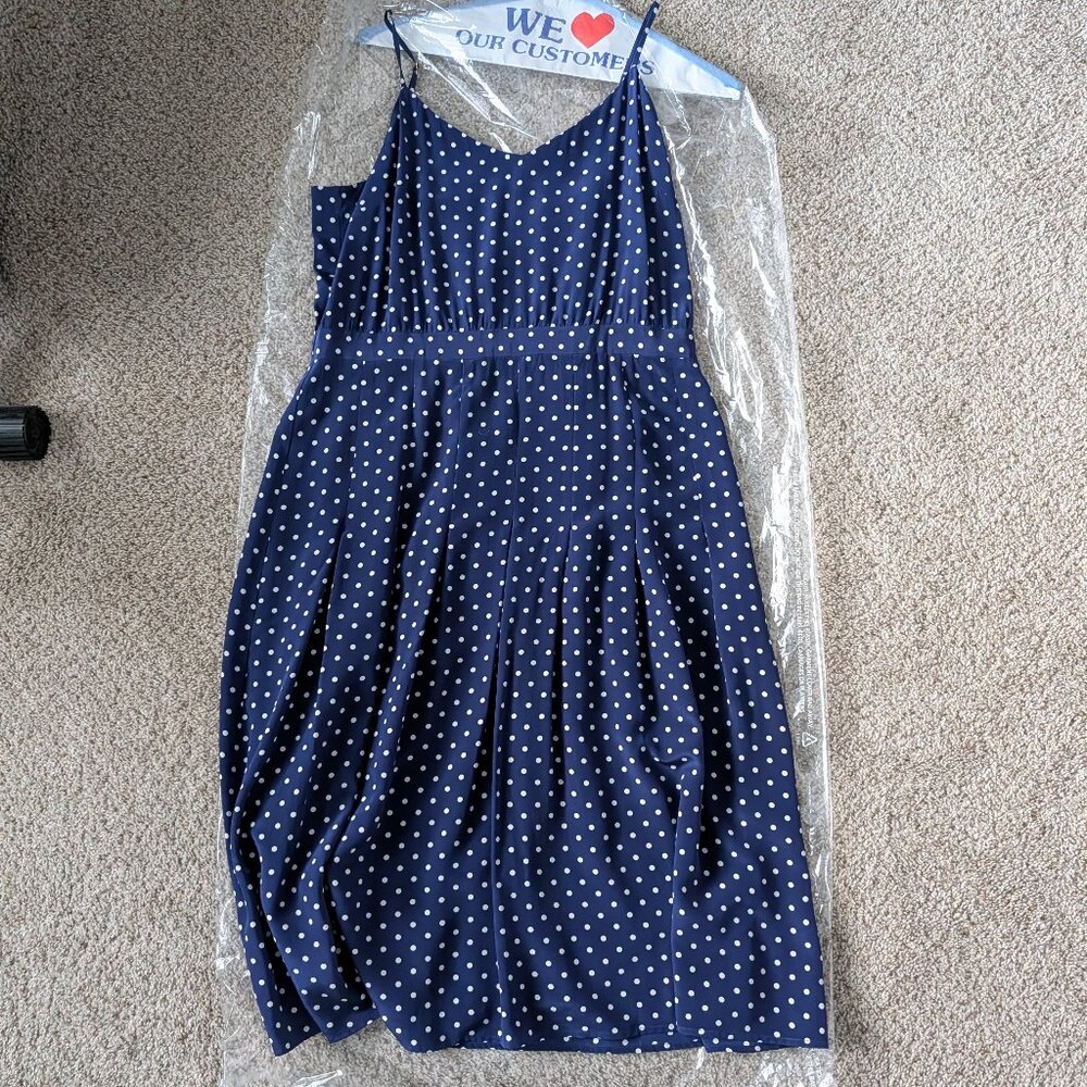 EUC (worn once) J Crew silk dress - 16 Tall (16T)